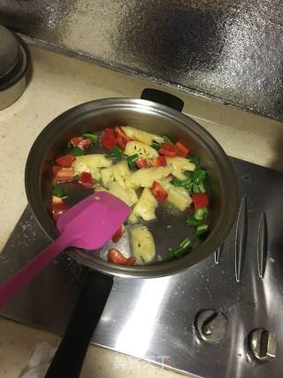 客家菜：菠萝烧鸡的做法步骤：5