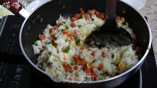 什锦炒饭的做法步骤：14