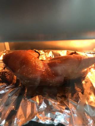 蜜汁烤鸭的做法步骤：3