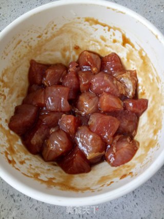 牙签肉的做法步骤：2