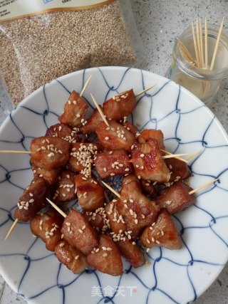 牙签肉的做法步骤：5