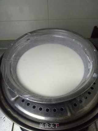 糯米豆沙甜点包包的做法步骤：4