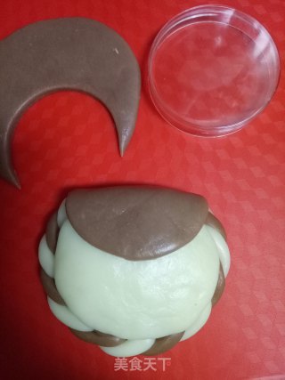 糯米豆沙甜点包包的做法步骤：16