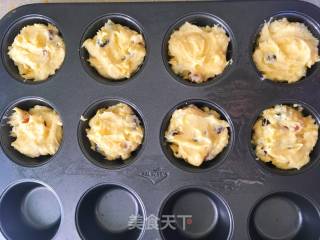 蜜豆麦芬蛋糕的做法步骤：6