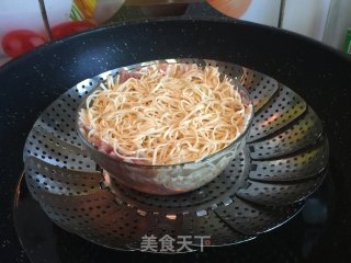 蒸三丝的做法步骤：7