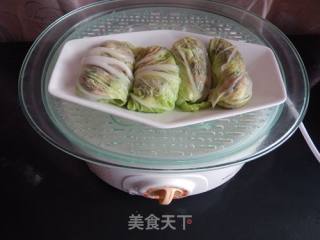 三鲜白菜卷的做法步骤：6