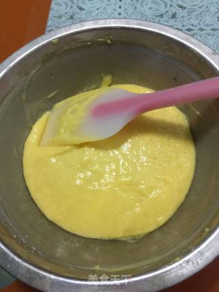 8寸黑芝麻夹心戚风蛋糕的做法步骤：6