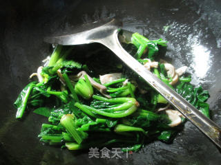 猪肚炒菠菜的做法步骤：7