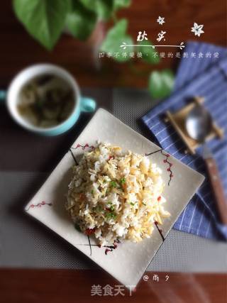 【一人食】土豆丝炒饭的做法步骤：9