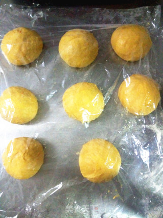 南瓜奶酪养生包的做法步骤：10