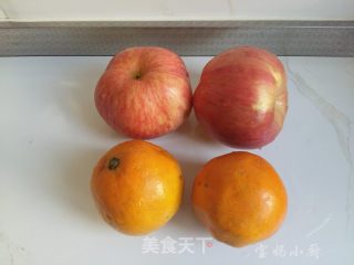 鲜橙苹果汁的做法步骤：1