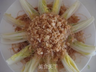 蒜蓉粉丝娃娃菜的做法步骤：12