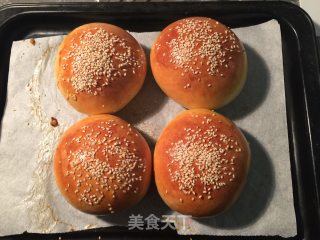 鸡蛋火腿汉堡的做法步骤：11