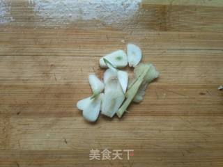 油菜香菇的做法步骤：6
