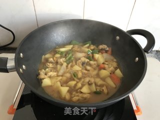 咖喱土豆鸡块的做法步骤：5