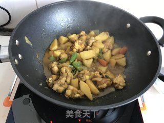 咖喱土豆鸡块的做法步骤：6