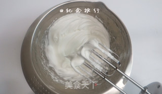 火龙果奶油糯米蛋糕的做法步骤：6