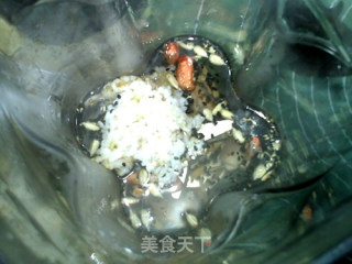坚果菱角米糊的做法步骤：3