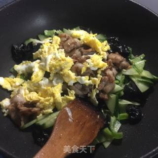 木樨肉的做法步骤：9