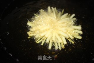 菊花茄子的做法步骤：10