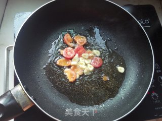 白玉菇高汤意面的做法步骤：3