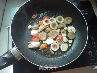 白玉菇高汤意面的做法步骤：4