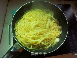 白玉菇高汤意面的做法步骤：8