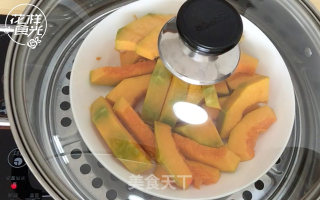 【花样食光】香糯南瓜饼的做法步骤：1