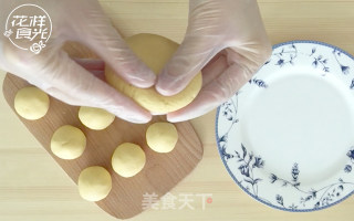 【花样食光】香糯南瓜饼的做法步骤：8