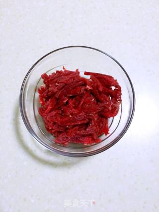 山椒牛肉丝的做法步骤：1
