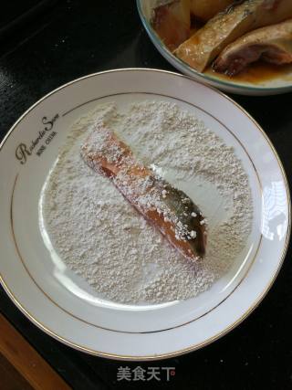 香煎鱼腩的做法步骤：2