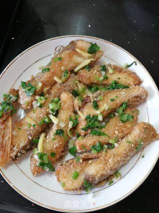 香煎鱼腩的做法步骤：7
