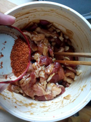 烤五花肉的做法步骤：6