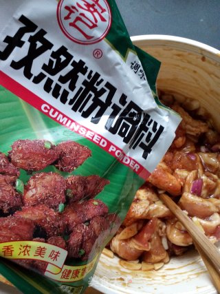 烤五花肉的做法步骤：7