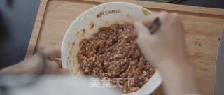 蓝纹芝士肉饼饭的做法步骤：2
