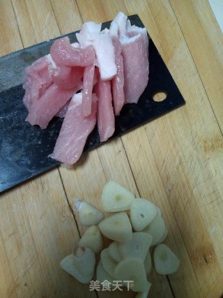 肉炒藕片的做法步骤：1