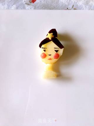 蛋糕拼盘一一美女的做法步骤：3