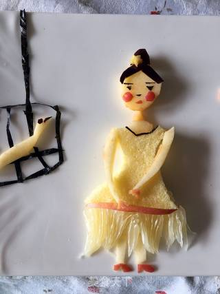 蛋糕拼盘一一美女的做法步骤：12