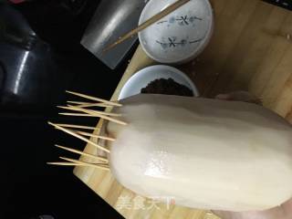 糯米甜藕的做法步骤：2