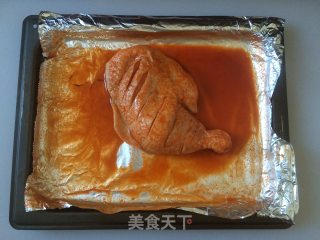 新奥尔良烤鸡腿的做法步骤：6