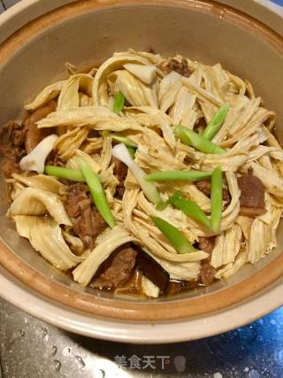 腐竹煲鸭的做法步骤：5