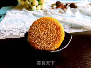 南瓜饼的做法步骤：9