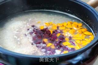 青稞米蔬菜粥的做法步骤：5