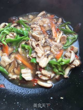 香菇肉片的做法步骤：5