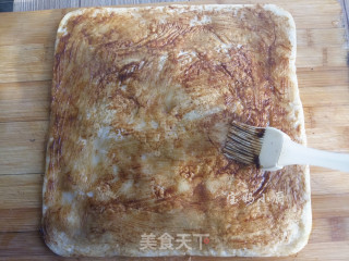 火腿鸡蛋卷饼的做法步骤：8