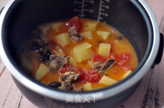 番茄土豆炖牛腩的做法步骤：14