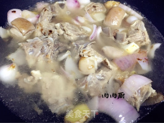 白萝卜羊肉煲#肉肉厨的做法步骤：5