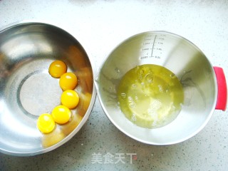 菠菜戚风蛋糕【8寸】的做法步骤：2