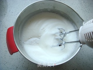菠菜戚风蛋糕【8寸】的做法步骤：11