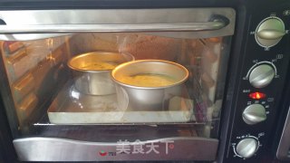 菠菜栗子戚风蛋糕的做法步骤：15
